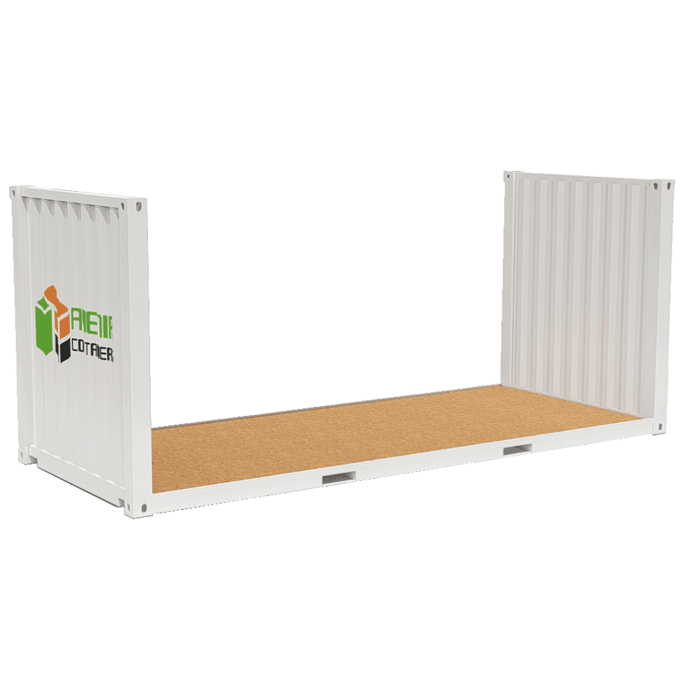 Container flat rack 20 pieds