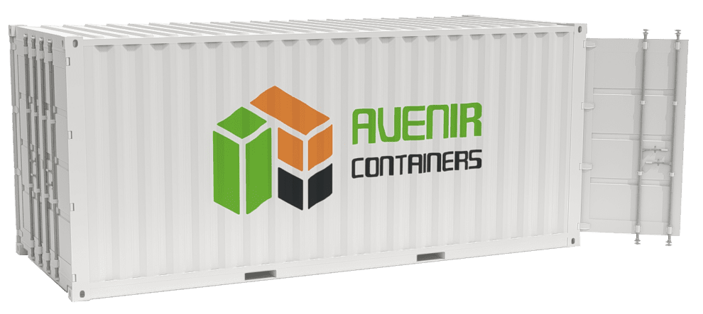 Container Double Door 20 pieds