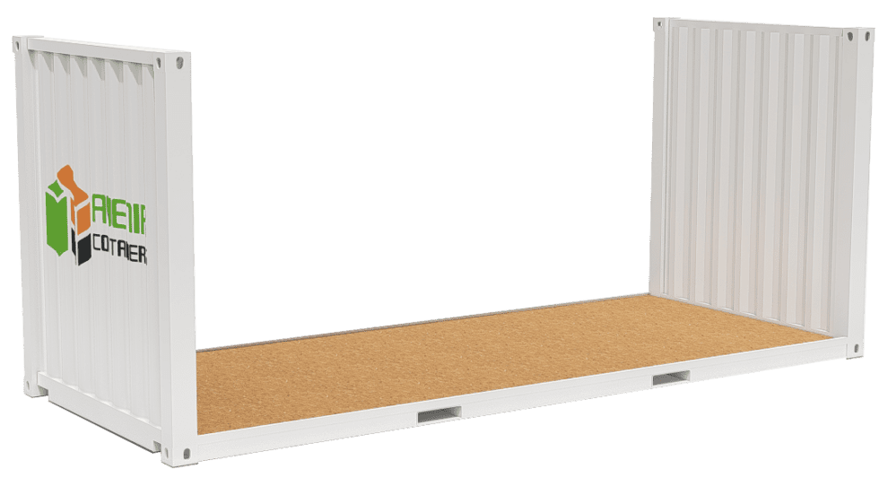Container Flat rack 20 pieds