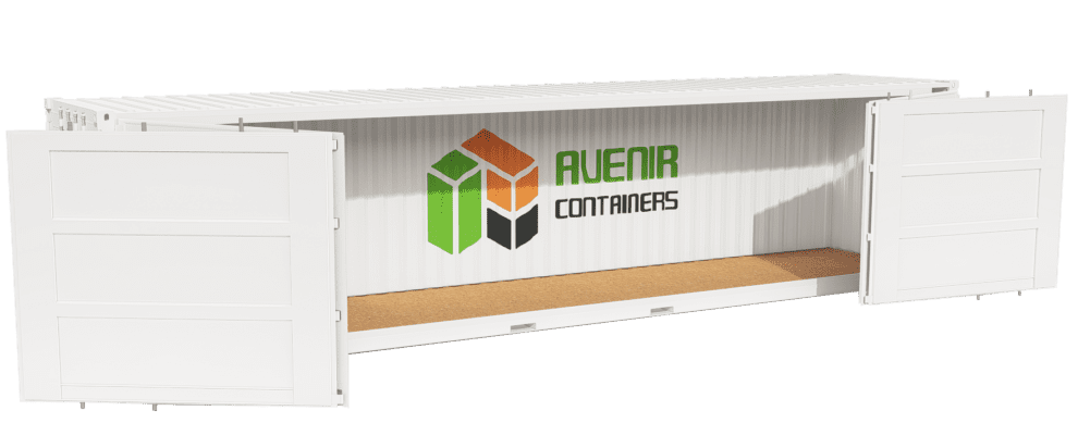 Container Open Side 40 pieds