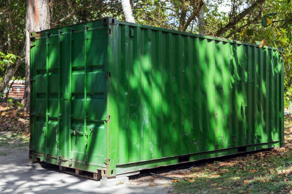 Container de stockage pour les municipalités