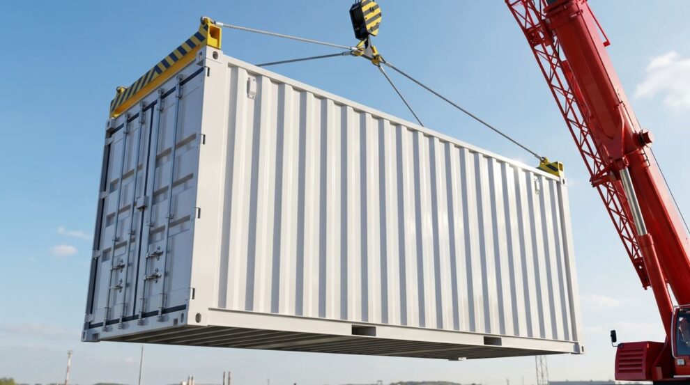 Container de stockage pour municipalité